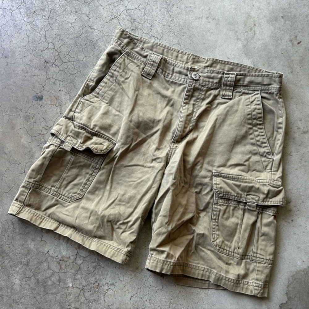Khaki Columbia Cargo Shorts